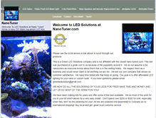 Tablet Screenshot of nanotuner.com